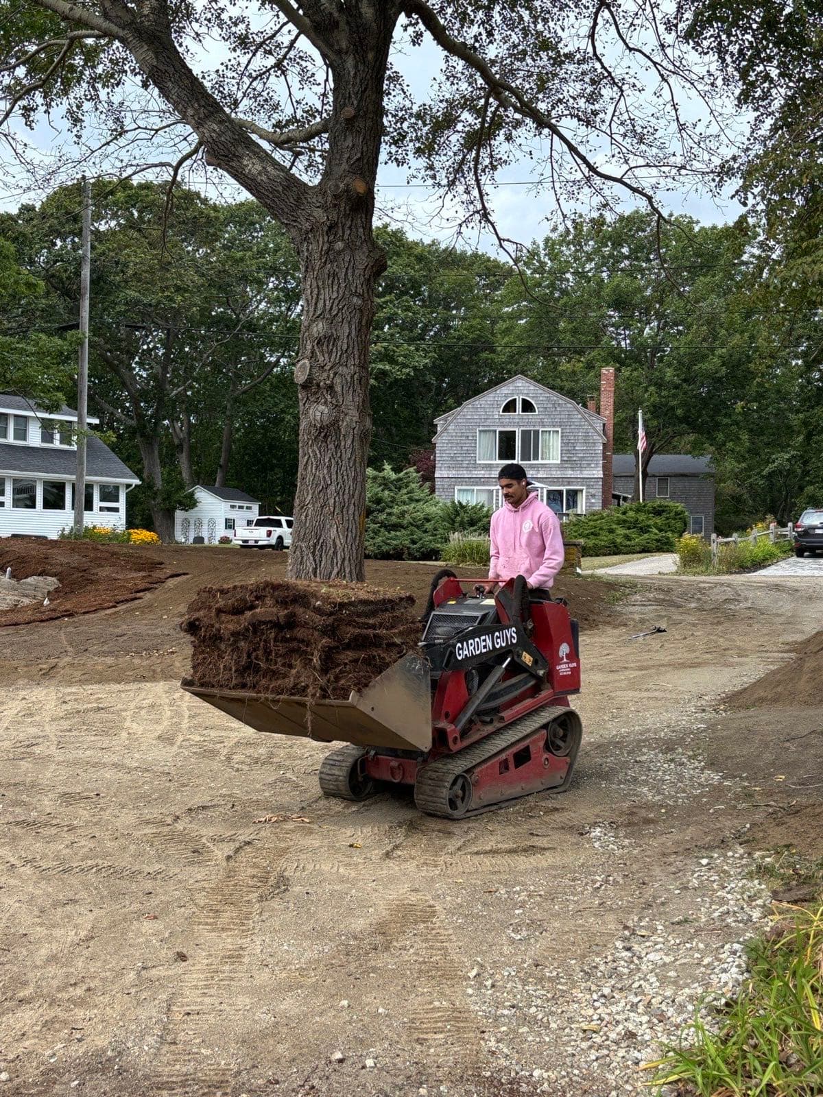 Landscaping project in Portland