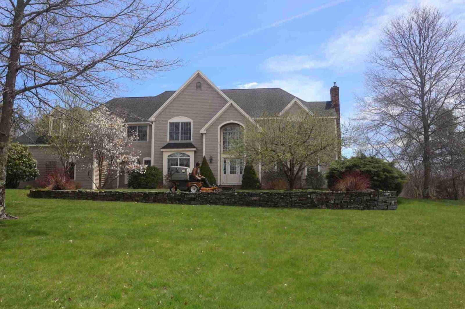 Landscaping project in Cape Elizabeth
