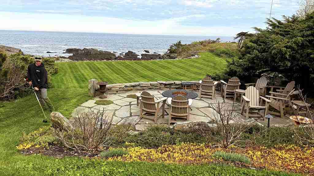 Oceanfront Landscaping in Maine